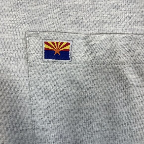 Travis Mathew Men’s Light Gray Short Sleeve Polo Arizona State Shirt‎  XXL - Picture 4 of 8